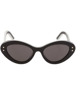 Dior Grey Cat Eye Sunglasses Pacific B1u 10a0 53
