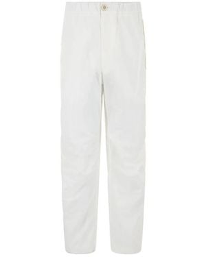 Ferragamo Drawstring Cargo Pants, Brand Size 50 Waist - White