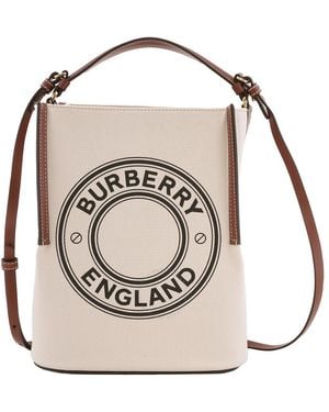 Burberry Peggy Small Bucket Bag - Red