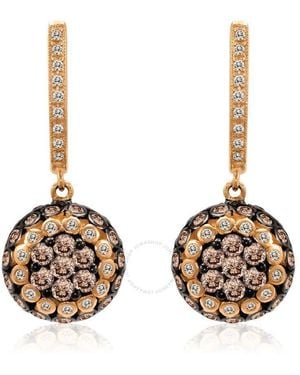 Le Vian Ladies Chocolate Diamonds Fashion Earrings - Brown