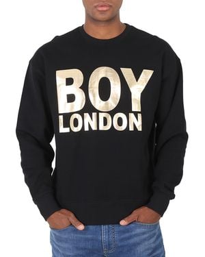 BOY London Reflective Cotton Sweatshirt - Black