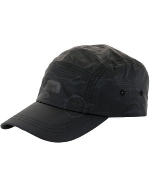 Rains Waterproof Nylon 5 Panel Ripstop Cap - Black