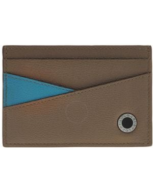 BVLGARI Card Holder - Brown