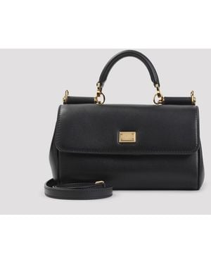 Dolce & Gabbana Dolce & Gabbana Top Handle Bag - Black