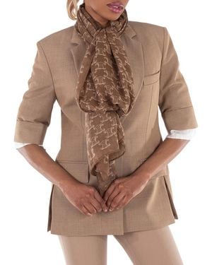 Celine Monogram Cashmere Muslin - Brown