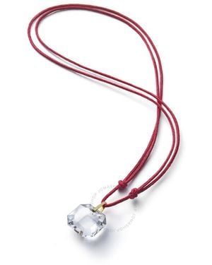 Baccarat Pendant Clear Crystal - Pink