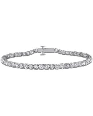 Created Forever 5 1/5Ct Tw Lab-Grown Diamond Tennis Bracelet - Metallic