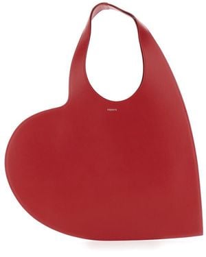 Coperni Heart Shoulder Bag - Red