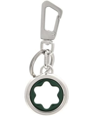 Montblanc Emblem Detailed Spinning Keychain - Green