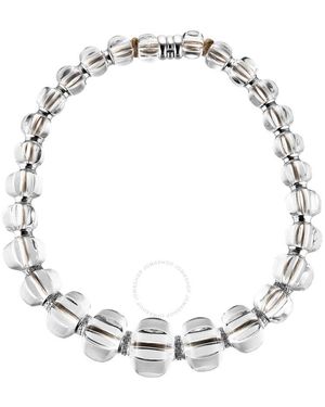 Baccarat Sherazade Crystal & Diamond Necklace - Metallic