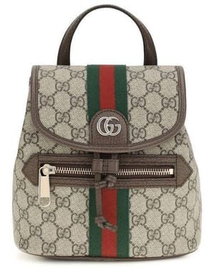 Gucci Ophidia Backpack - Gray