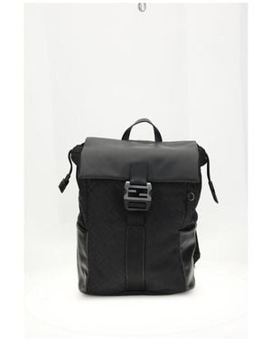 Fendi Nylon Flux Backpack - Black