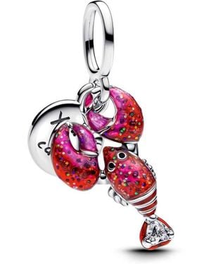 PANDORA Lobster Dangle Charm - Red