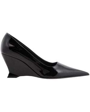 Ferragamo Viola Patent Pump - Black