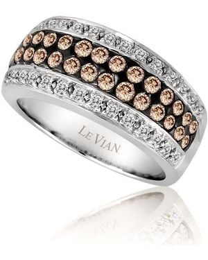Le Vian Ladies Chocolate Diamond Rings Set - Metallic