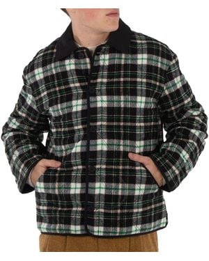 Holzweiler Mix Gomezi Check Combat Jacket - Black