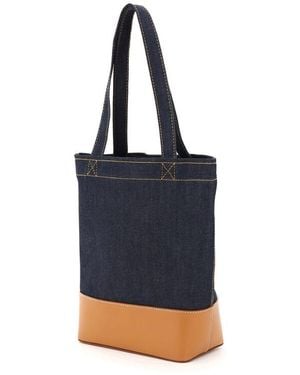 A.P.C. Axelle Small Tote Bag - Blue