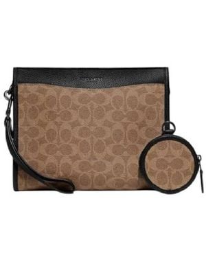 COACH Hitch Convertible Crossbody With Hybrid Pouch - Brown