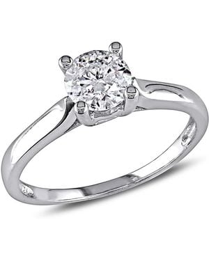 Amour 3/4 Ct Tw Diamond Solitaire Ring - Metallic