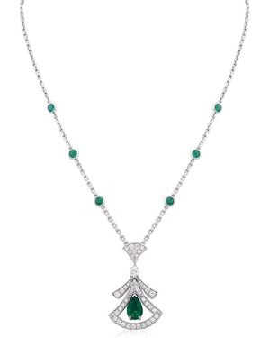 BVLGARI Divas' Dream 18 Kt Openwork Necklace - Metallic