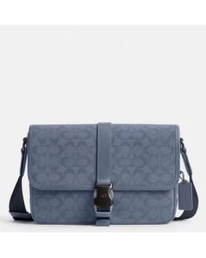 COACH League Messenger Bag - Blue