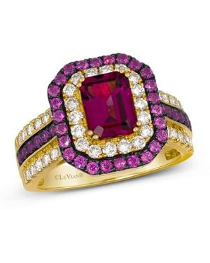 Le Vian Ladies Colour On Colour Rings Set - Purple