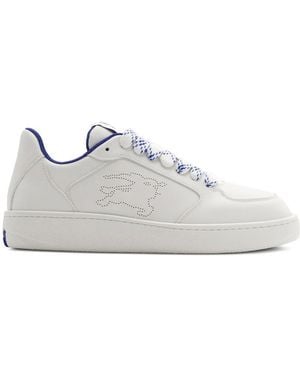 Burberry Leather Stock Trainers, Brand Size 35.5 (Us - White