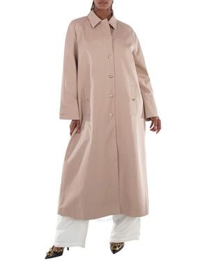 Anine Bing Ladies Randy Maxi Trench Coat - Natural
