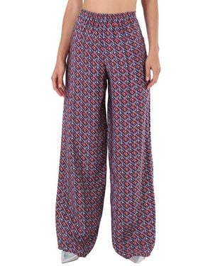 Giuliva Heritage Amanda Wide Leg Pants, Brand Size 36 (Us - Purple