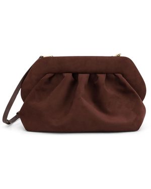 THEMOIRÈ Themoir Bios Suede Shoulder Bag - Brown