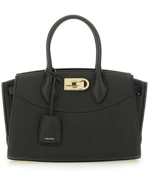 Ferragamo Soft Bag - Black