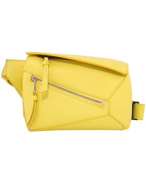 Loewe Anagram Motif Puzzle Belt Bag - Yellow
