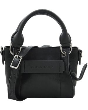 Longchamp 3D Xs Handbag - Black