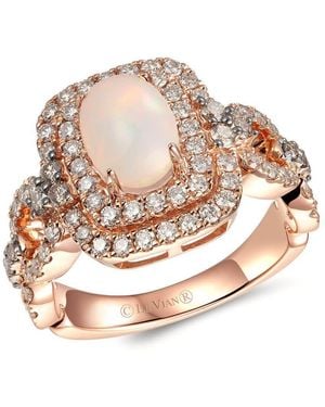 Le Vian Ladies Neopolitan Opal Rings Set - Pink