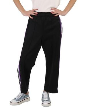 Marc Jacobs Ladies Logo Striped Pants - Black