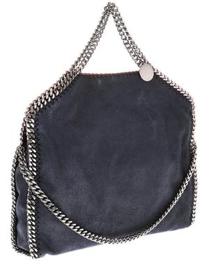 Stella McCartney Ladies Falabella Fold Over Chain Tote Bag - Blue