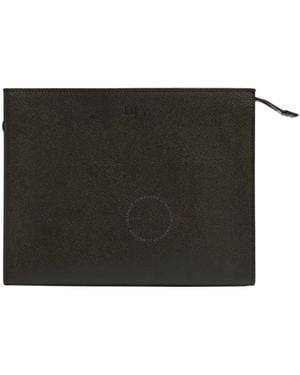dunhill Cadogan Zipped Pouch - Black