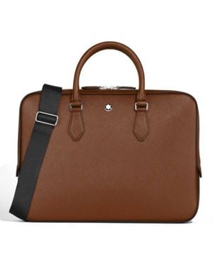 Montblanc Sartorial Thin Leather Document Case - Brown