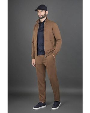 Moorer Zip Up Jacket - Grey