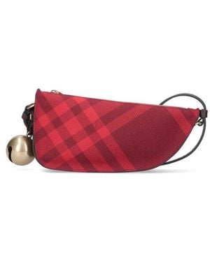Burberry Ip Check Short Shoulder Bag - Pink