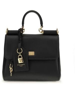 Dolce & Gabbana Dolce & Gabbana My Sicily Shoulder Bag - Black
