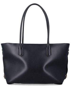 THEMOIRÈ Themoir Tallia Shopper Bag Polyurethane Tote - Blue