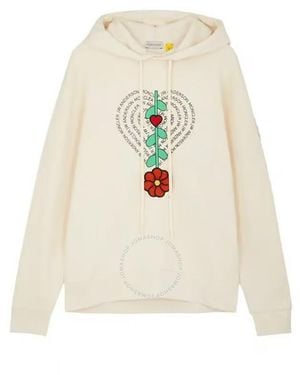 Moncler Jw Anderson Embroidered Hoodie - White