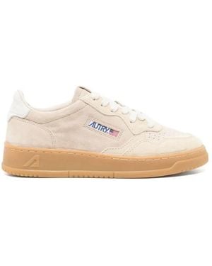 Autry Medalist Low-Top Sneakers, Brand Size 41 Us - Natural