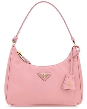 Prada Re-Nylon Handbag - Pink