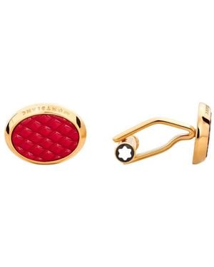 Montblanc Meisterstuck Lacquer Cufflinks - Red
