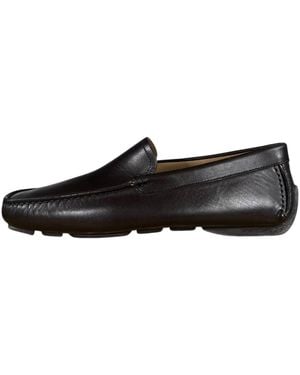 Bally Walton Leather Driving Shoes, Brand Size 5.5 Us - Black