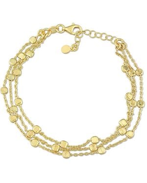 Amour Multi-Strand Chain Bracelet - Metallic
