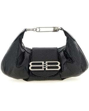 Balenciaga Pamela Small Shoulder Bag - Black