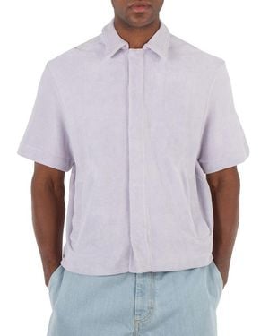 1017 ALYX 9SM Towelling Short Sleeve Shirt - Blue